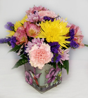 MOTHER'S DAY CUBE BOUQUET from Fields Flowers in Ashland, KY