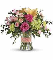 Blush Life Bouquet from Fields Flowers in Ashland, KY