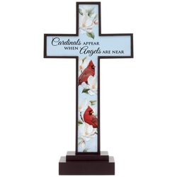 LED Cross - Cardinals Appear from Fields Flowers in Ashland, KY