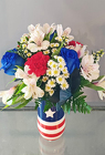 Red Whte and BOOM from Fields Flowers in Ashland, KY