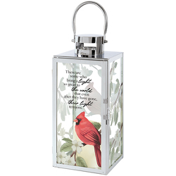 Cardinal Chrome Lantern from Fields Flowers in Ashland, KY