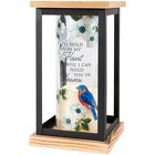 Hold in your Heart Cylinder Lantern from Fields Flowers in Ashland, KY