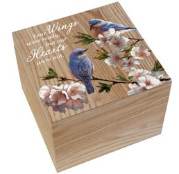 Wings Were Ready Memory Box from Fields Flowers in Ashland, KY