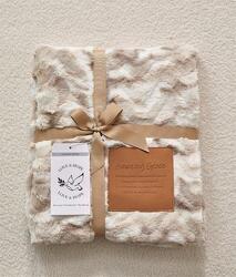 Faux Fur Amazing Grace Throw from Fields Flowers in Ashland, KY