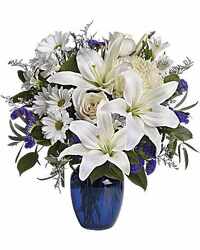 Beautiful in Blue from Fields Flowers in Ashland, KY
