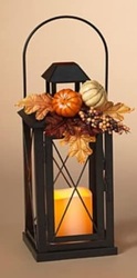 Large fall lantern from Fields Flowers in Ashland, KY