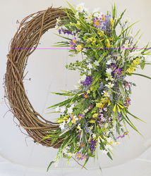 Large Spring Wreath from Fields Flowers in Ashland, KY