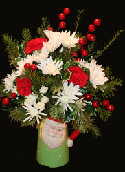 Santa Mug from Fields Flowers in Ashland, KY