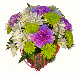 Wire Cube from Fields Flowers in Ashland, KY