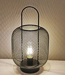 WIRE MESH LANTERN from Fields Flowers in Ashland, KY