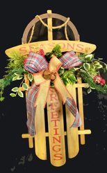 VINTAGE SLED from Fields Flowers in Ashland, KY