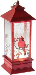 CARDINAL SNOW GLOBE LANTERN from Fields Flowers in Ashland, KY