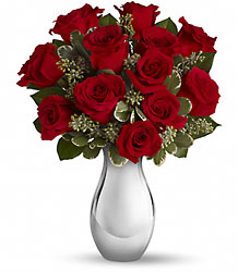 True Romance Rose vase from Fields Flowers in Ashland, KY