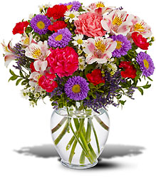 Pink and Purple Inspiration from Fields Flowers in Ashland, KY